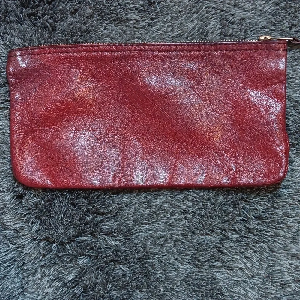 Vintage Swadeshi Leatherworks Clutch Lot Of 2 Maroon Brown